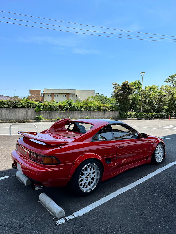 MR2の宮崎イオン・デブオイル交換・ハギーワギー・LUSH・テイン車高調　Mono Sportsに関するカスタム事例の投稿画像6枚目