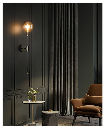 Title 4, Modern Minimalist Model Room Nordic Aisle Corri...
