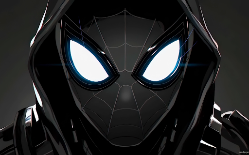 Miles Morales Noir Black Spider-Man Live Wallpaper Preview 5