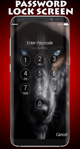 Wolf Lock Screen 1.0 screenshots 2