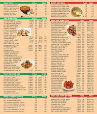 Top Of China menu 1