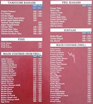 Handi Zaika menu 1