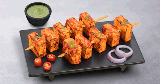 Peri Peri Grilled Paneer Tikka [10 Pcs]