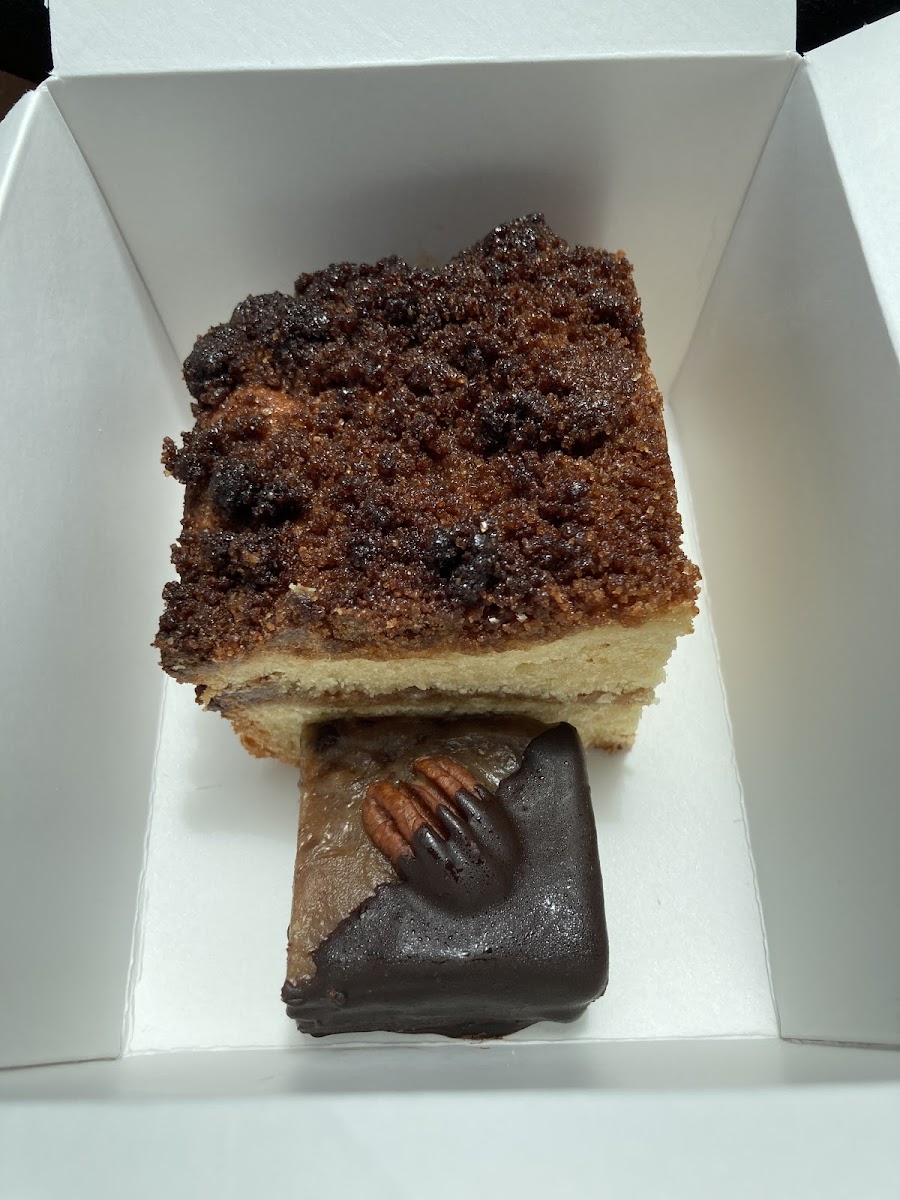 Coffee Cake & Chocolate Turtle