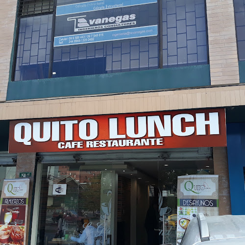 Opiniones de Quito Lunch en Quito - Cafetería