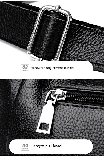 Title 6, Womens First Layer Cowhide Messenger Bag Versa...
