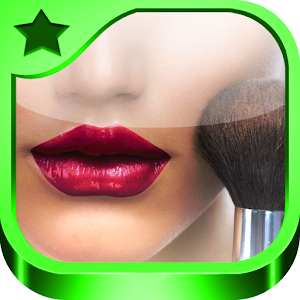 Step by step makeup logo