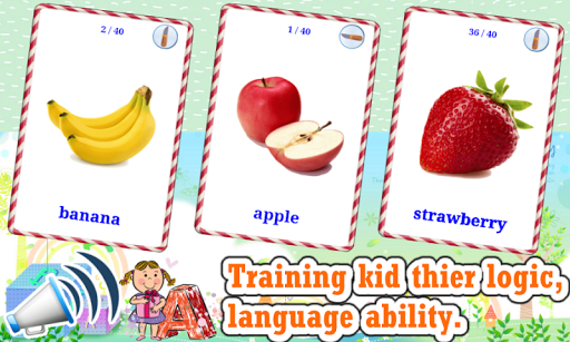 Fruits Puzzle Flashcards V2