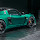 Green car hot car new tab page HD theme