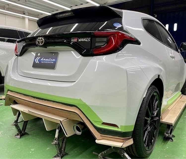 GRヤリスの納車まち・エアロ開発状況・Kuhl Racing・KUHLに関するカスタム事例の投稿画像5枚目
