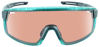 Optic Nerve Fixie Max Sunglasses - Matte Aluminum, Crystal Turquoise Lens Rim, Copper Lens with Silver Flash alternate image 1