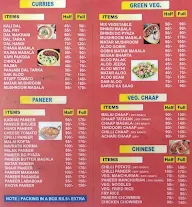 Shankar Dhaba menu 3