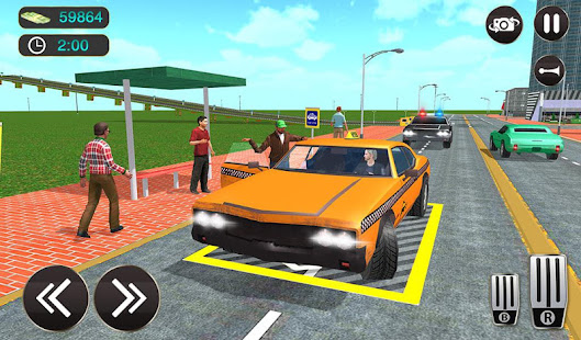 Taxi Driver Game - Offroad Taxi Driving Sim banner