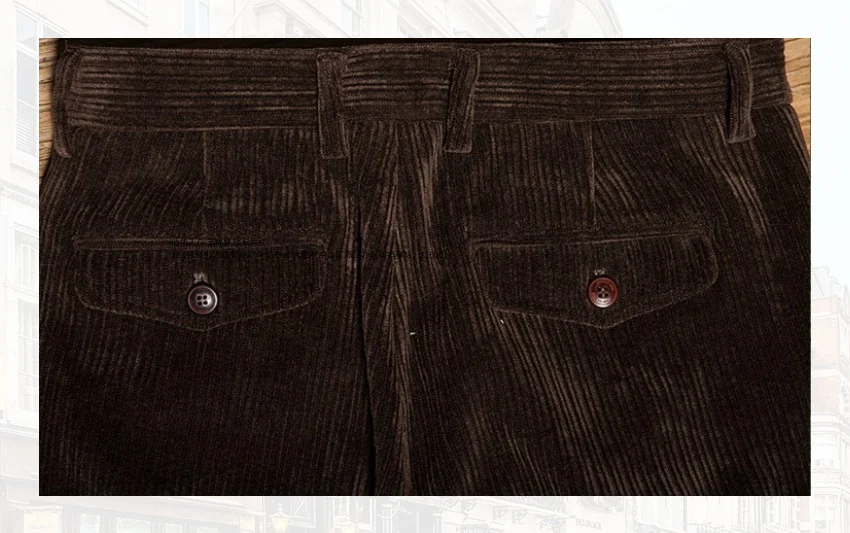 Retro Corduroy Broek Casual Recht Model Met Midden Taille Yupi Overalls. Comfortabel en stijlvol voor een relaxte look.