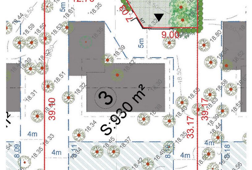  Vente Terrain à bâtir - 930m² à Seignosse (40510) 