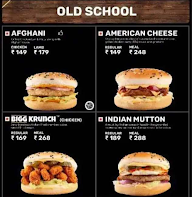 American Burger menu 3