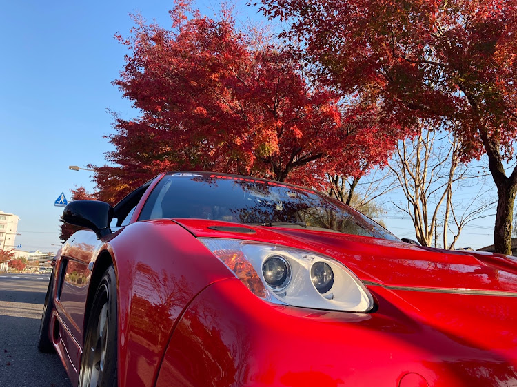 NSXの11月にエントリーします・紅葉と愛車・カレンダーに載ってみたい・2021ベストショットに関するカスタム事例の投稿画像6枚目