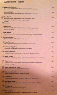 Canacona - The Lalit menu 3