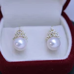 S925 Gold White Pearl