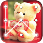 Cover Image of Tải xuống Teddy Bear Pattern Lock Screen 2.2 APK