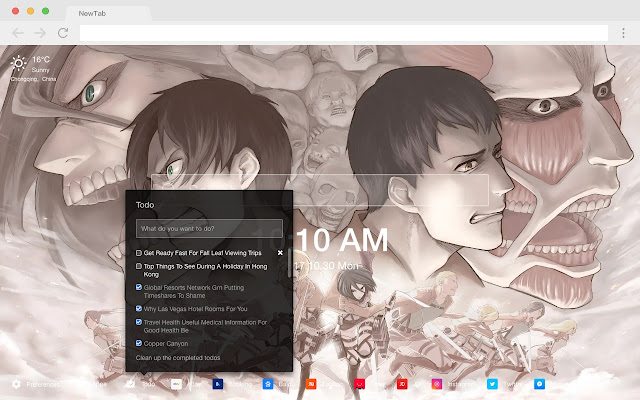 Bertholdt Hoover Hot Anime New Tabs HD Themes