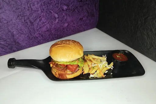 Chilli Paneer Burger