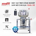 Máy Xay Giò Chả 10Kg/Mẻ Newsun, Máy Xay An Toàn, Chất Liệu Inox Cao Cấp + Quà Tặng Phụ Kiện - Hàng Chính Hãng