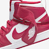 air jordan 1 hi fly ease cardinal red / white