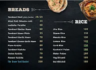 The Grave Yard menu 3