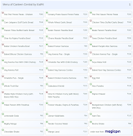 Canteen Central by EatFit menu 1