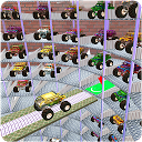 ダウンロード Multi-Level Monster Truck Parking Driving をインストールする 最新 APK ダウンローダ