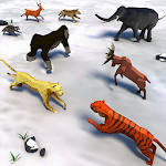 Cover Image of ダウンロード Animal Kingdom Battle Simulator 3D 2.3 APK