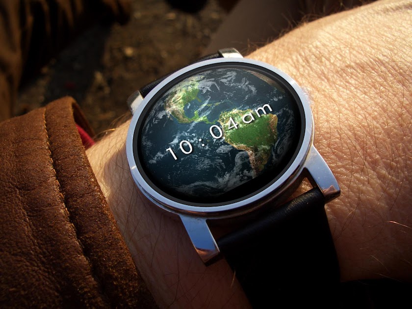 Earth 3D Watch Face Screen 2