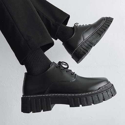 Title 3, Hong Kong Style Low-top Leather Shoes Youth Cas...