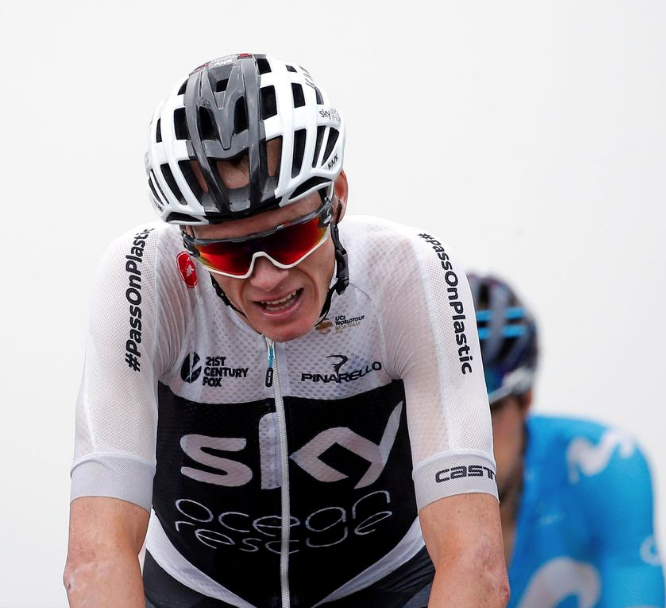 Team Ineos rider Chris Froome of Britain during a past race