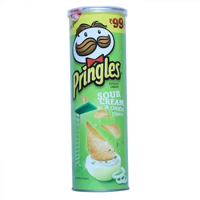 Pringles Sour Cream And Onion Flavour Chips - 1 pc