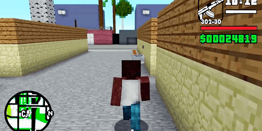 Screenshot Theft Crafts Auto for GTA Mcpe