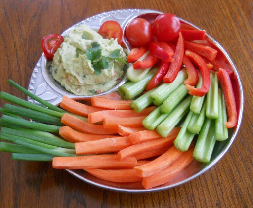 Creamy Avocado Veggie Dip or Sandwich Spread