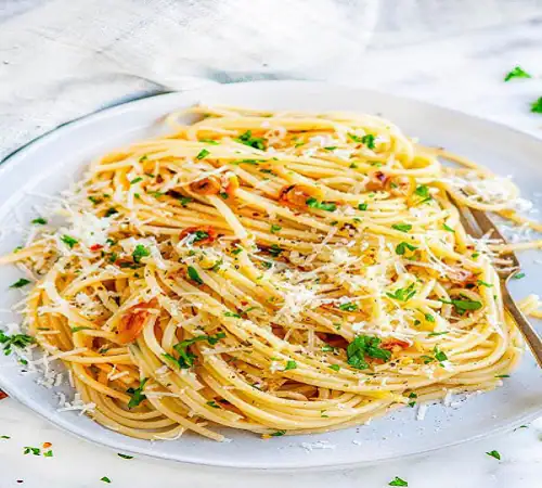 Spaghetti Aglio E Olio Veg Pasta