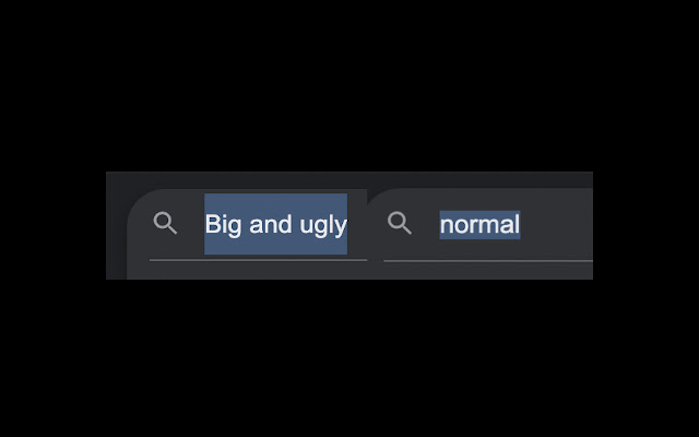 Normalize Google Search Line Height chrome extension