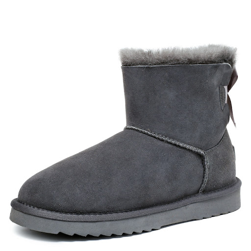 Title 4, Sheepskin and wool all-in-one snow boots for ul...