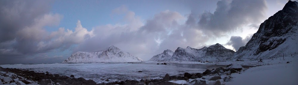 В погоне за снежными пейзажами (острова Lofoten в Новом 2020 году)