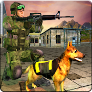 Secret Commando Agent Frontline Mission Duty Dog  Icon