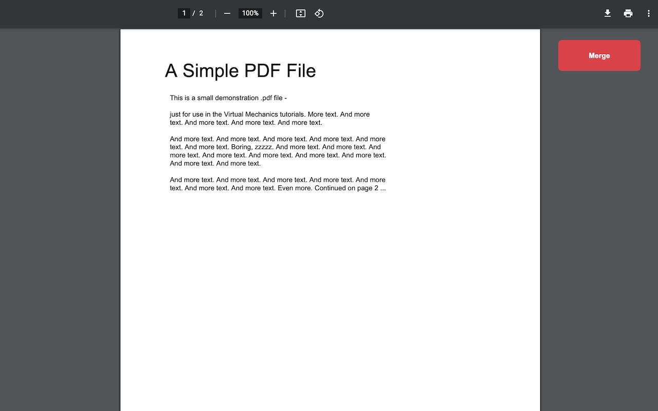 Merge PDF Preview image 3