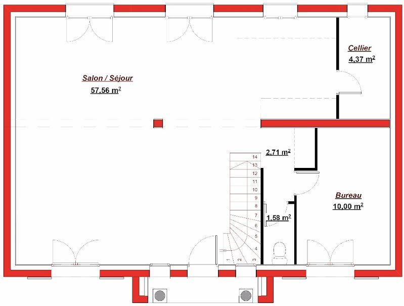 Vente maison neuve 6 pièces 135 m² à Antony (92160), 1 025 000 €