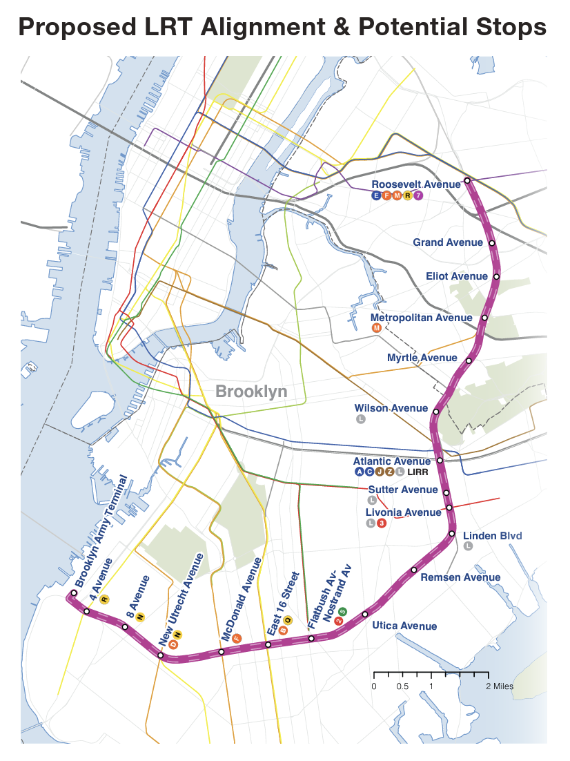 Proposed LRT Alignment