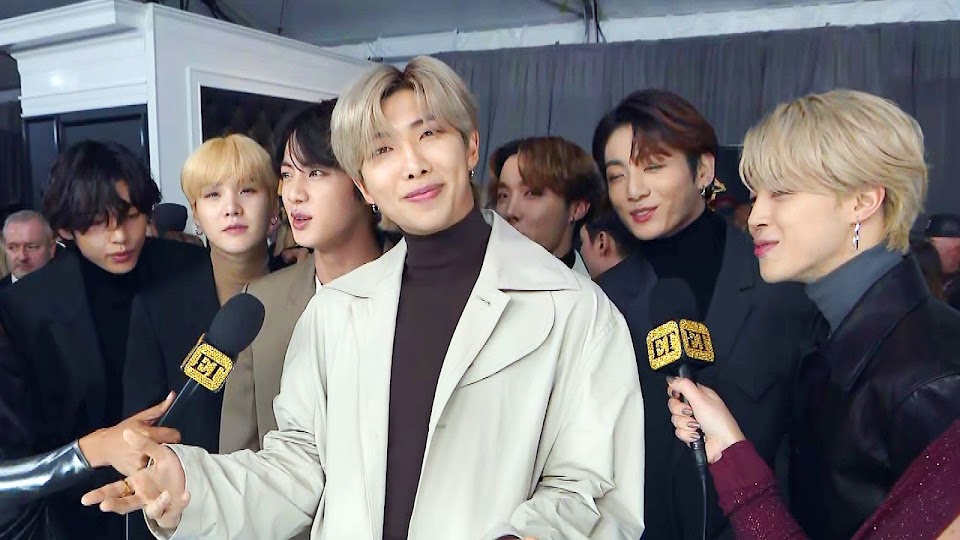 BTS Guys Go Cool in Louis Vuitton for Grammys 2021 Red Carpet: Photo  4532730, 2021 Grammys, BTS, Grammys Photos