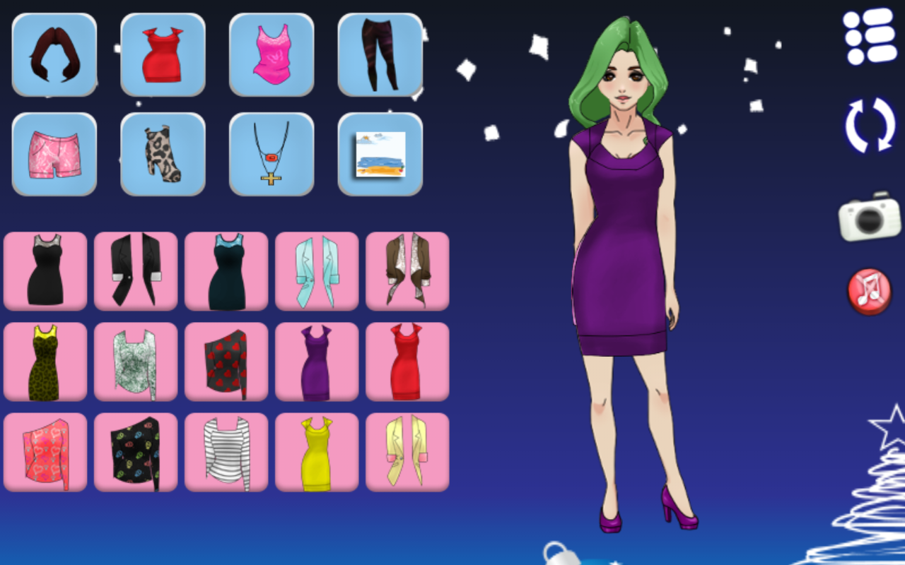 Girls Party Dress up Games - screenshot