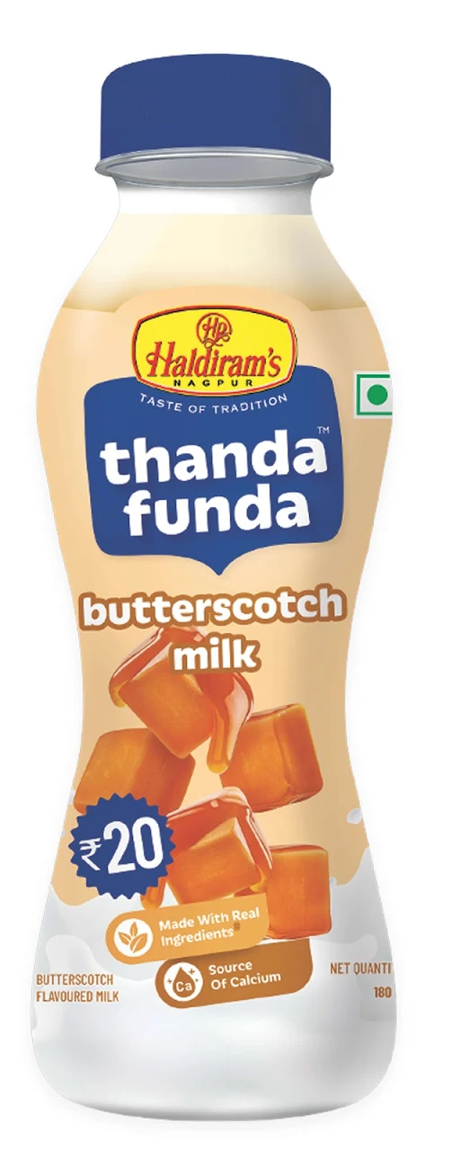 Butterscotch Flavour Milk 180Ml Bott