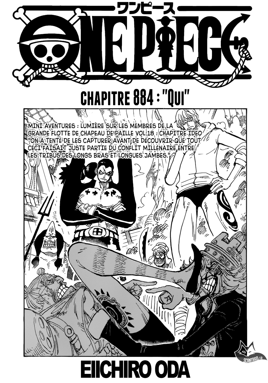 One Piece: Chapter chapitre-884 - Page 1